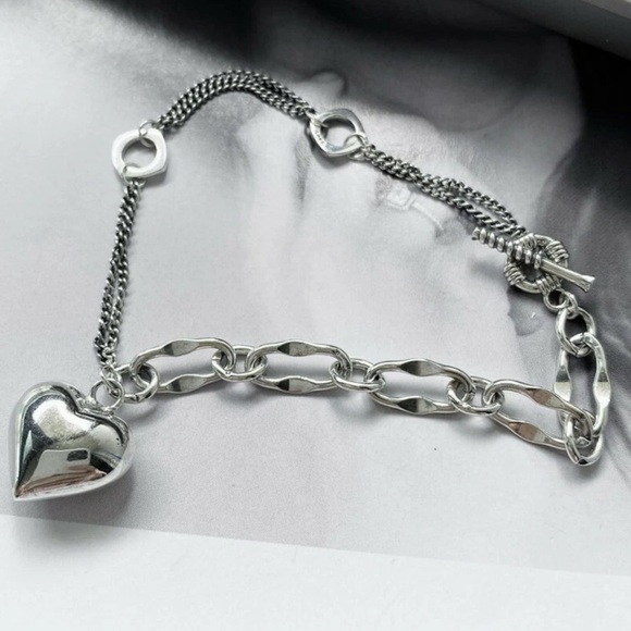 925 Love OT Buckle Bracelet - Picture 4 of 6